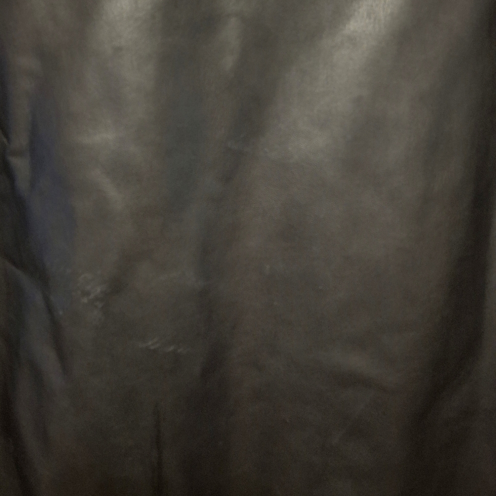 Zara Black Pleather Bomber Jacket - Picture 14 of 14